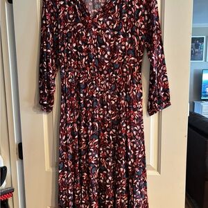 Floral Print Women's Dress